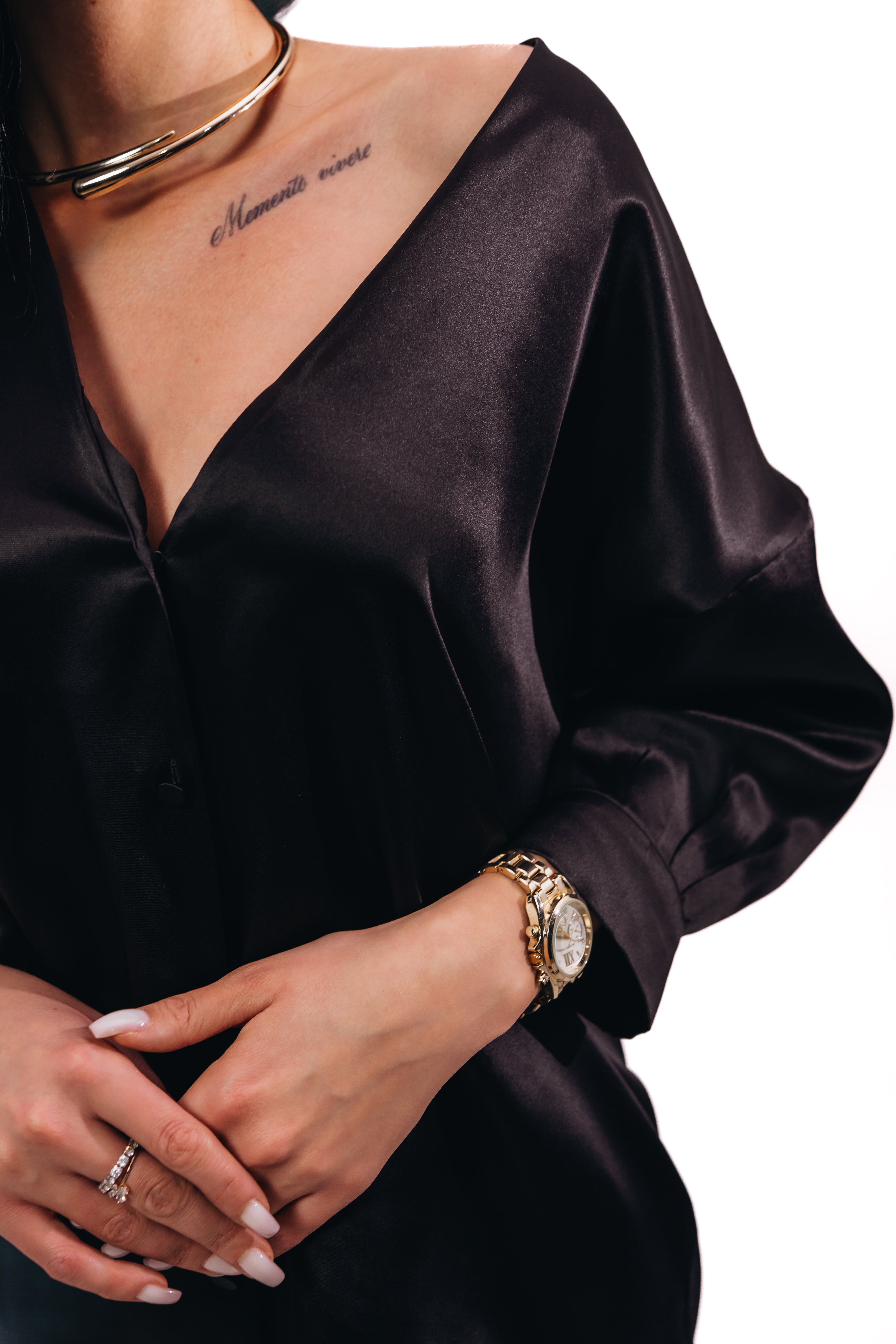 ШОВКОВА БЛУЗА ВІЛЬНОГО КРОЮ